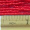 Seed Beads 10/0 Czech Opaque Red (one Hank Pack) Glass Preciosa